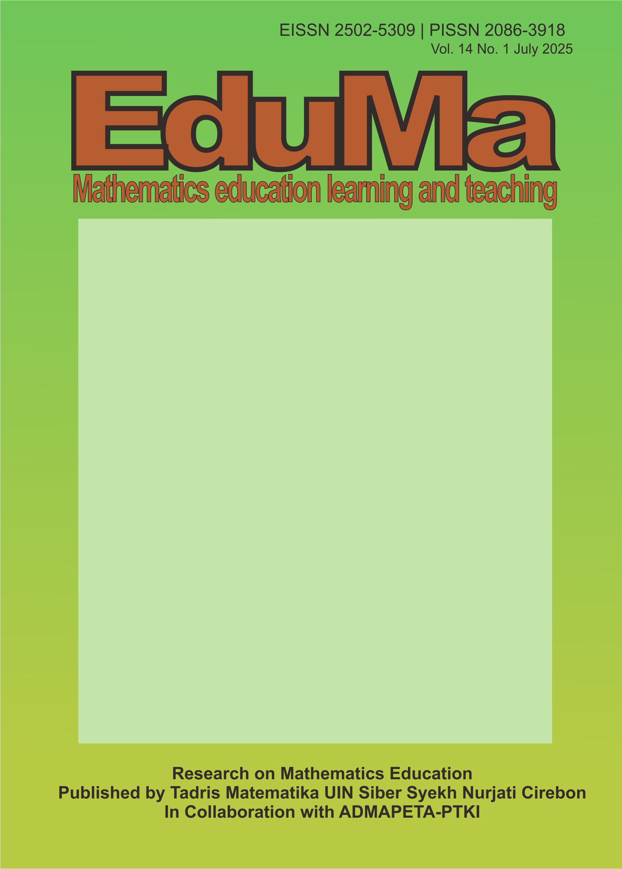 					View Vol. 14 No. 1 (2025)
				